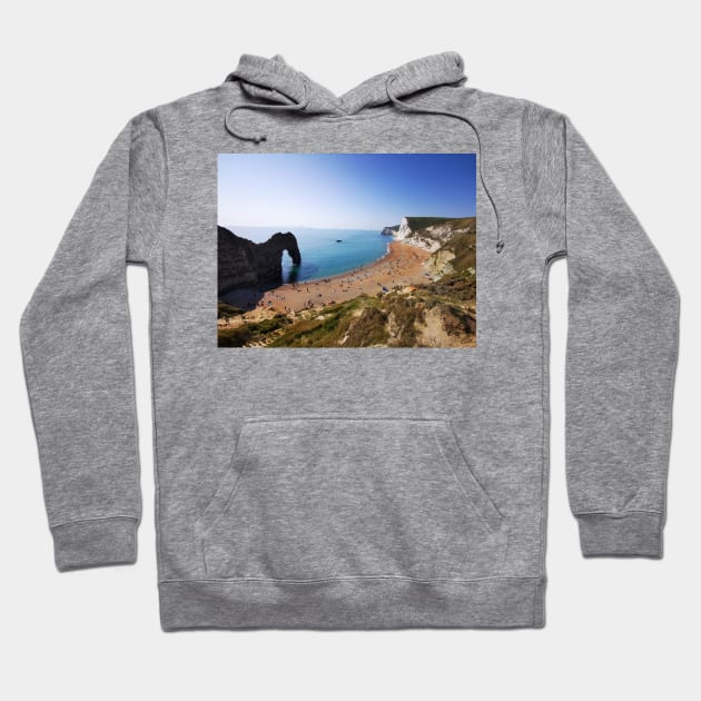 Durdle Door, Jurrasic Coast Hoodie by Lionik09